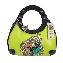 [B02ITPGCVN] ITALIANA PIEL ESTAMPADO (GIRASOL COLIBRI VERDE-NEGRO).webp