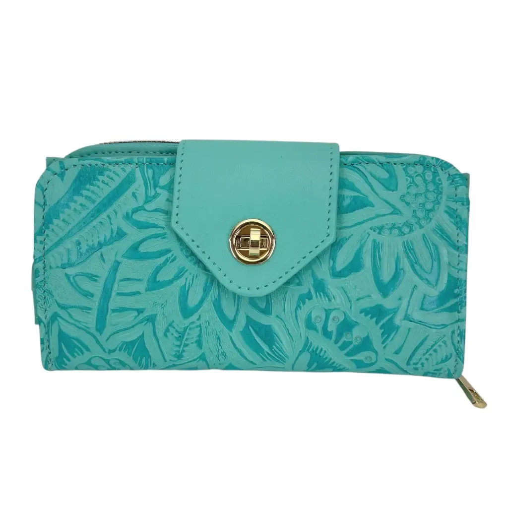 [C9ADGMAQ] CARTERA ANDREA PIEL (GIRASOL MUNEQ AQUA).webp