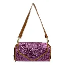 [C03KASITOMLI] CARTERA KARO TEXTIL (TORNASOL MUÑEQUEADO LILA).webp