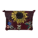[B1MIVCGMVI] MICAELA VAQUETA CINCELADA (GIRASOL MARIPOSA VINO).webp