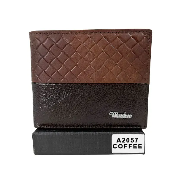 CARTERA PIEL CABALLERO A2057 COFFEE