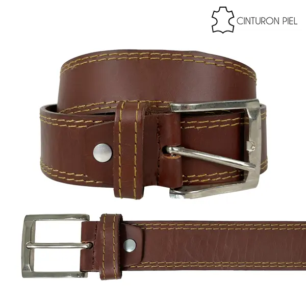 [CI13CAPLCAF742] CINTURON PIEL MODELO 7 (42)