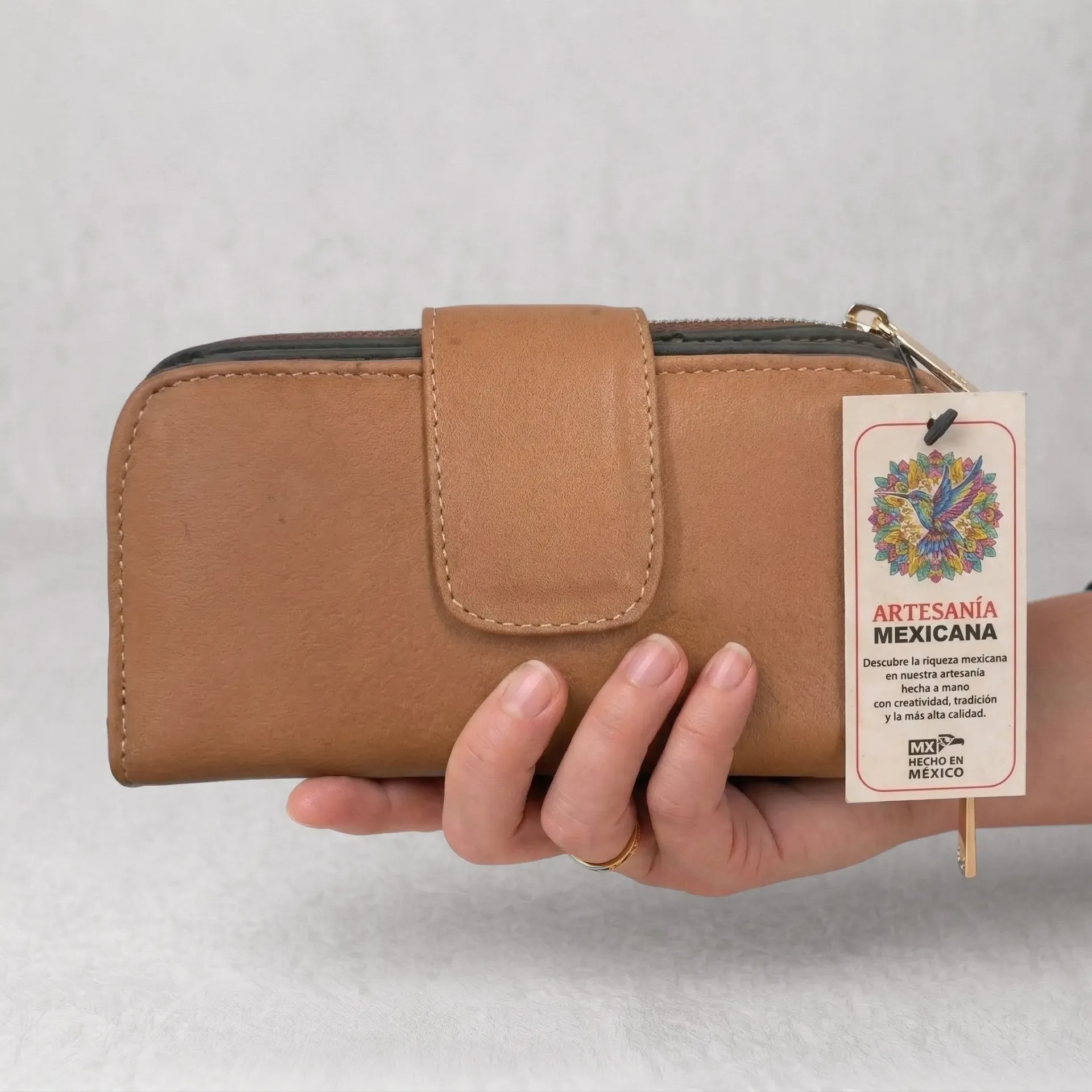 CARTERA ZIANY PIEL COLORES