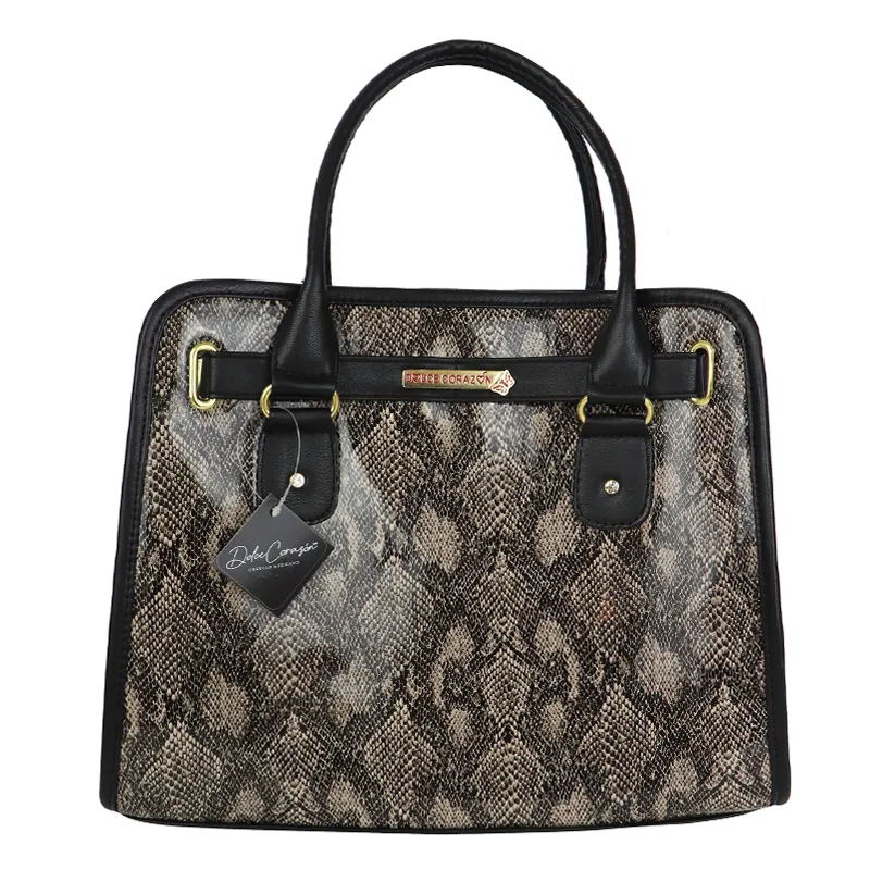 [B02PISIESVIGN] PILAR TEXTIL  (VIBORA GRIS/NEGRO)