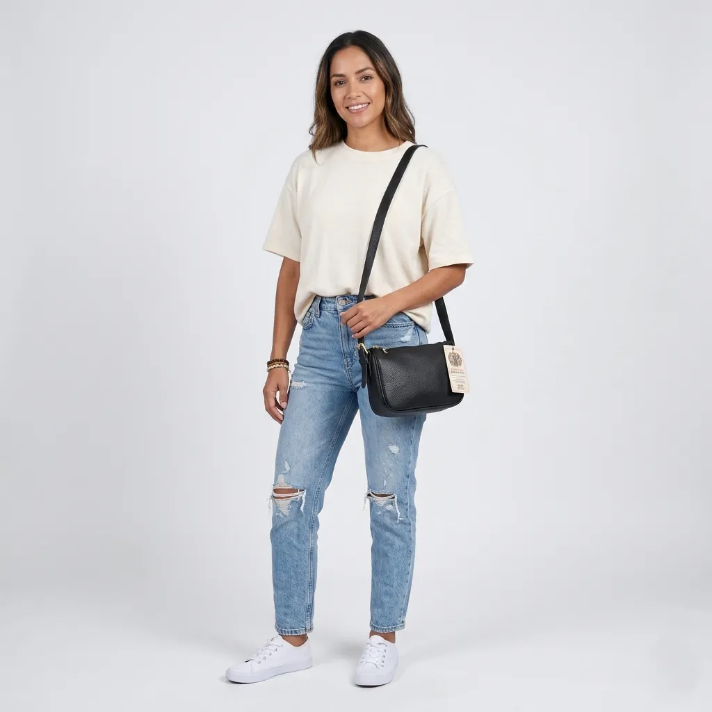 MARICONERA PIEL NEGRO B3
