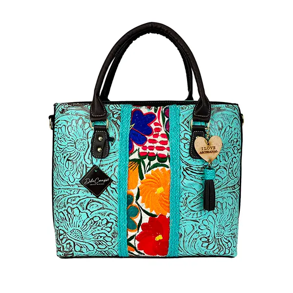 [B03ESCFBFMAQ] ESTELA CURPIEL (MUÑEQUEADO FLORES AQUA)