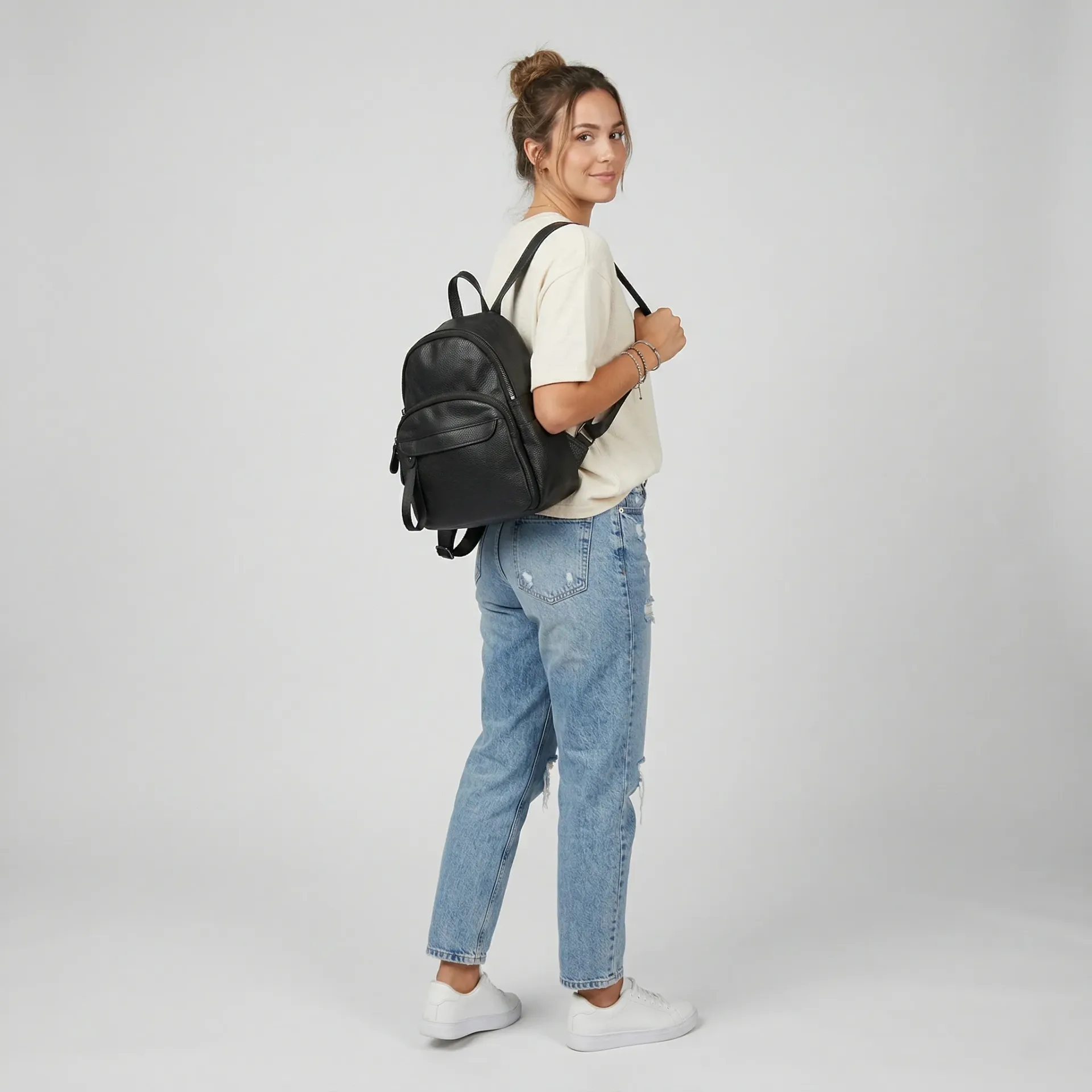 mochila IMPORTACION PIEL 319 