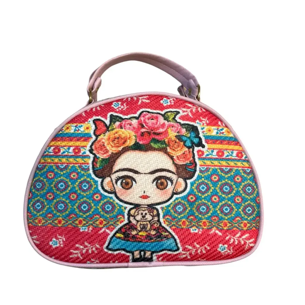 BOLSITA YUTE ESTAMPADO FRIDA 2 