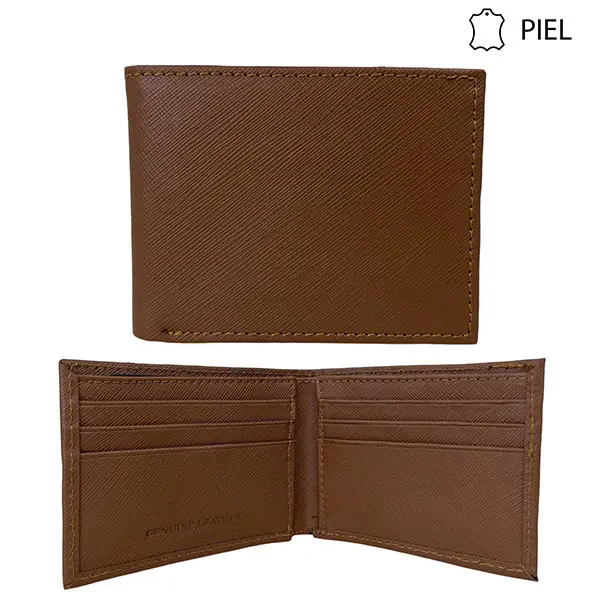 CARTERA PIEL CABALLERO BASICA