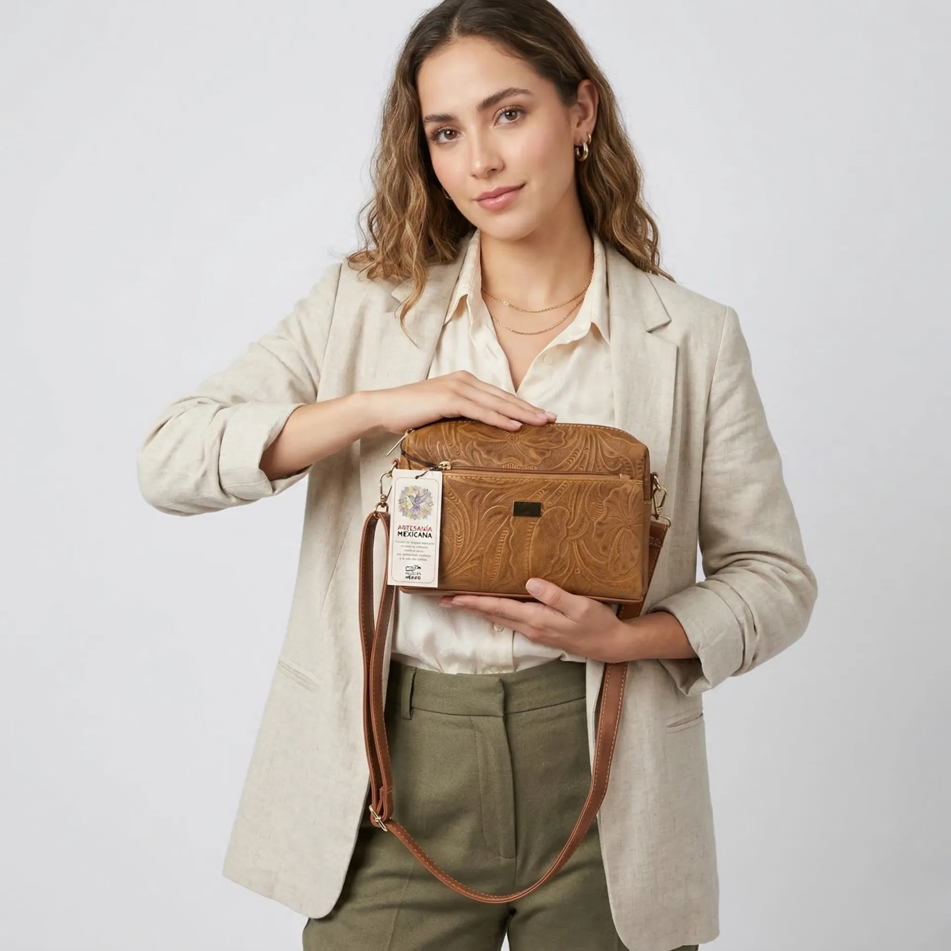 [B16UN16PGFMI] UNISEX #16 PIEL (GRASO MIEL)