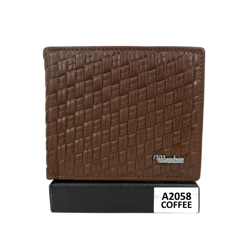 [C05PIA2058COF] CARTERA PIEL CABALLERO A2058 (COFFEE)