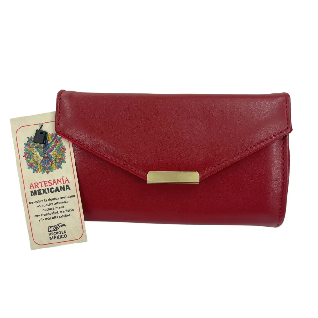 CARTERA PIEL PICO BARRA