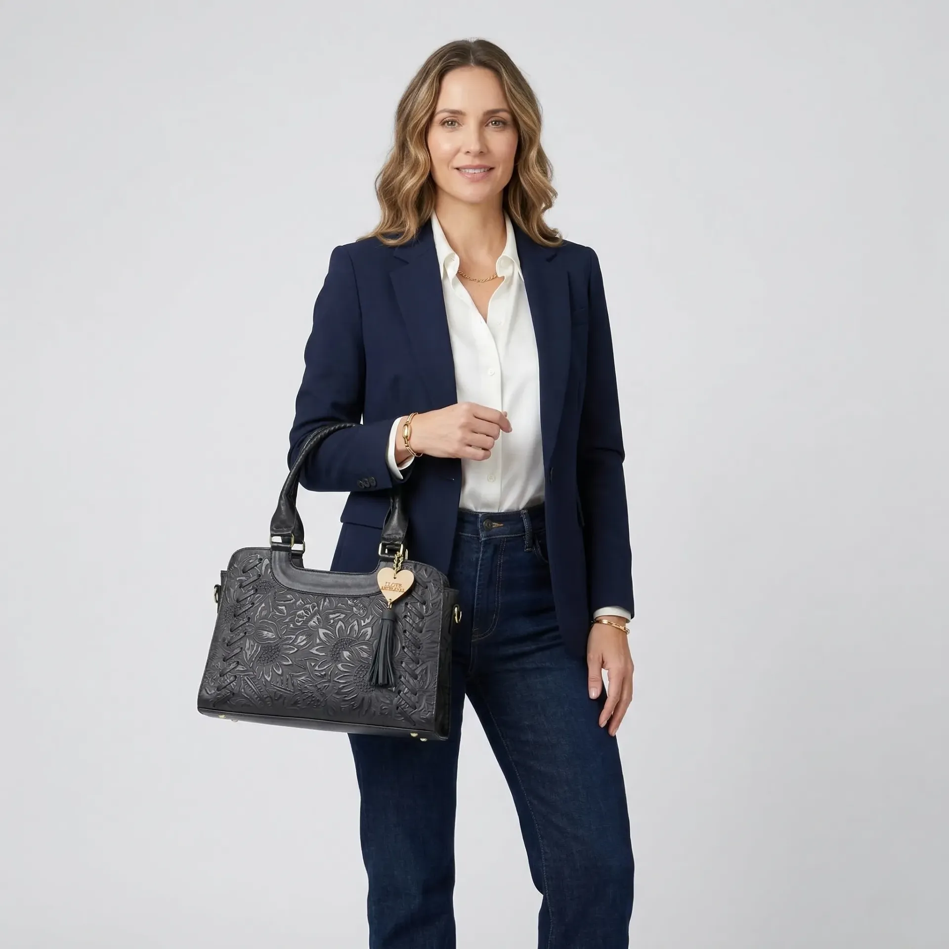 [B06AN2PGMN] ANA 2 PIEL  (GIRASOL MUÑEQUEADO NEGRO)