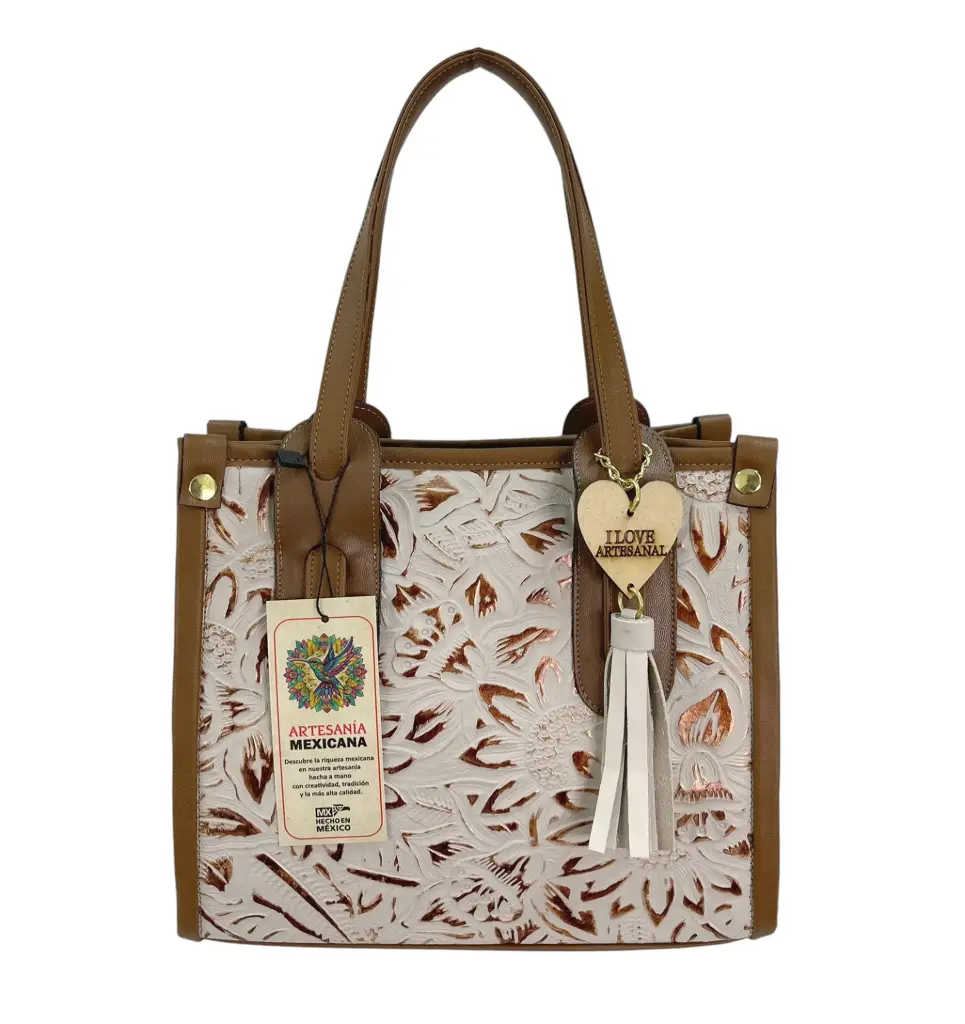 EMMA PIEL GRASO FLORES MARINO