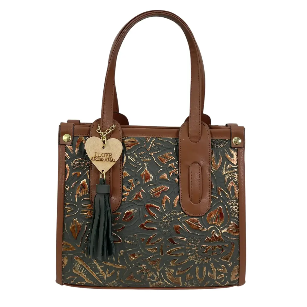 EMMA PIEL GRASO FLORES MARINO