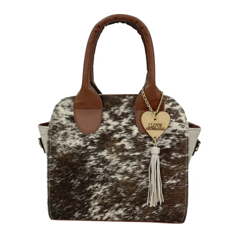 [B06DAGPBSH] DARLA PIEL PELO SAPICA (GIRASOL PELO BEIGE/SHEDRON)