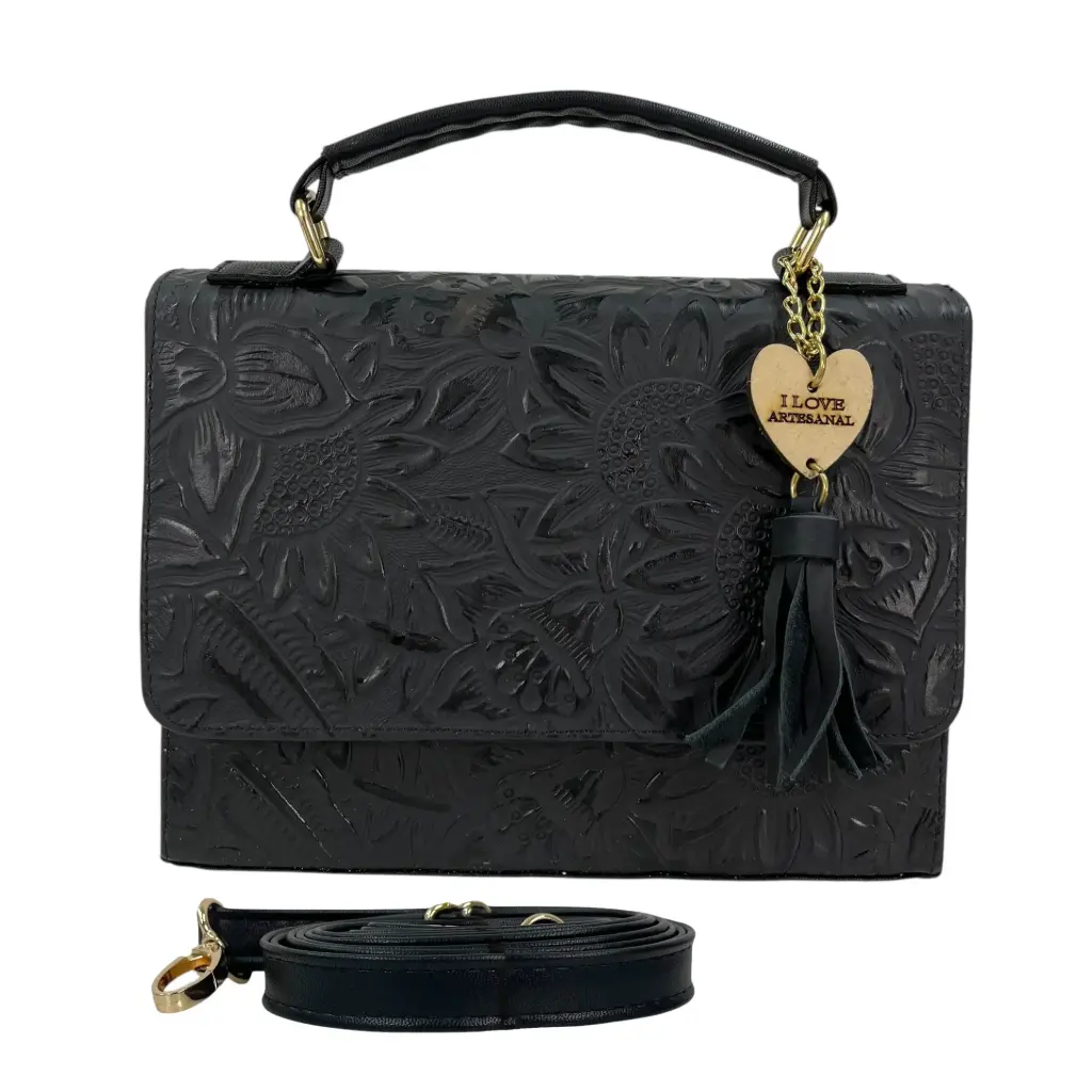 [B06CQGMNE] COQUETA PIEL  (GIRASOL MUÑEQUEADO NEGRO)