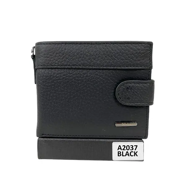 [C05PIA2037BLA] CARTERA PIEL CABALLERO A2037 BLACK