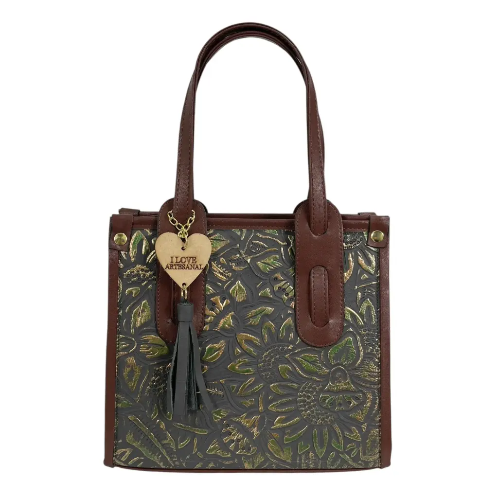 EMMA PIEL GRASO FLORES MARINO