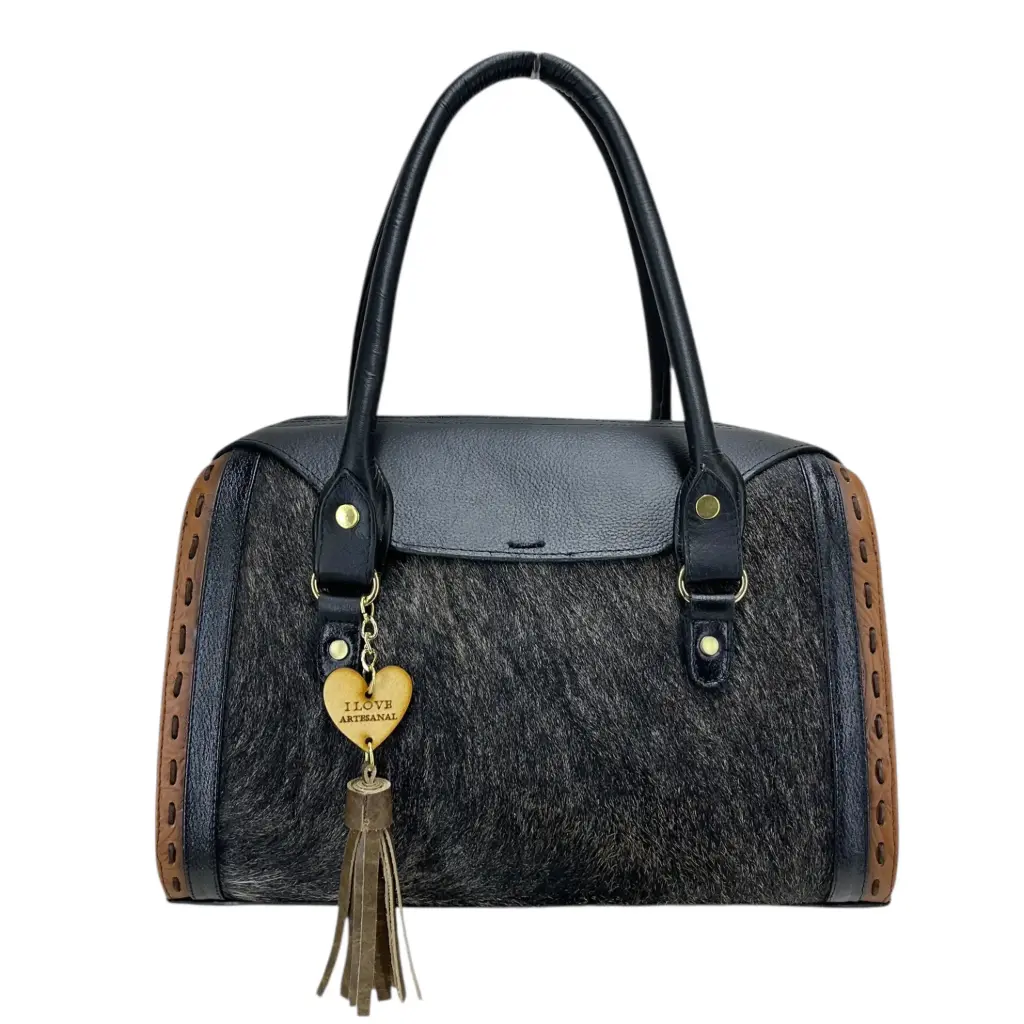 [B4MSAPPSNE] MARISSA PIEL (FLORES PELO SHEDRON/NEGRO)