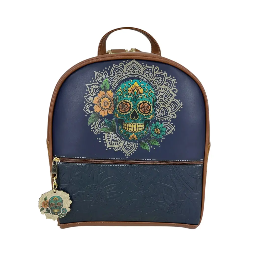 MOCHILA MEDIANA PIEL 