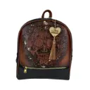 MOCHILA MEDIANA VAQUETA