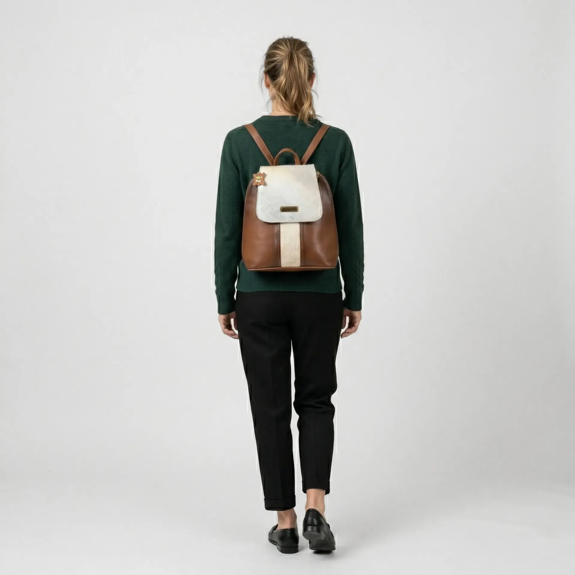 MORRAL TAPA VAQUETA