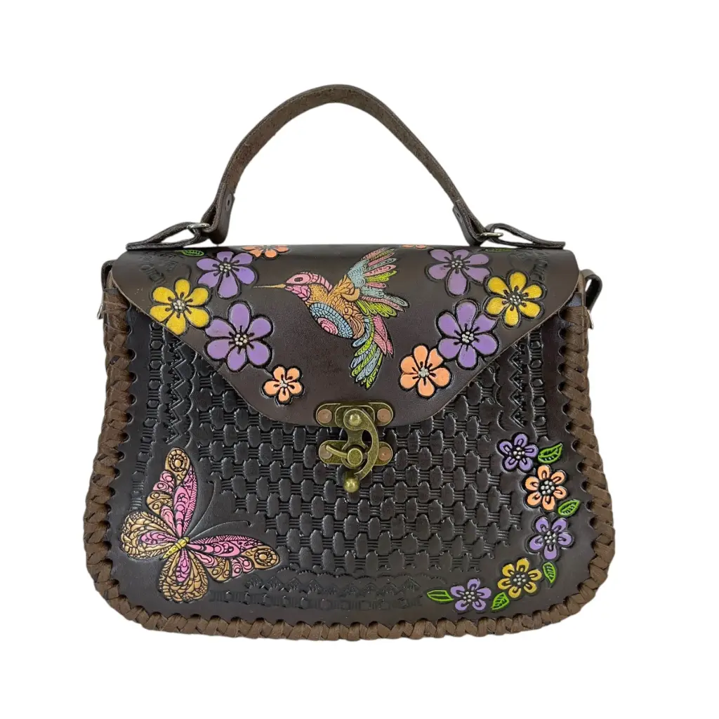 [B1VEVCCMC] VERACRUZ VAQUETA CINCELADA (COLIBRI MARIPOSA CAFÉ)