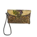 MUÑEQUERA VAQUETA CINCELADA 