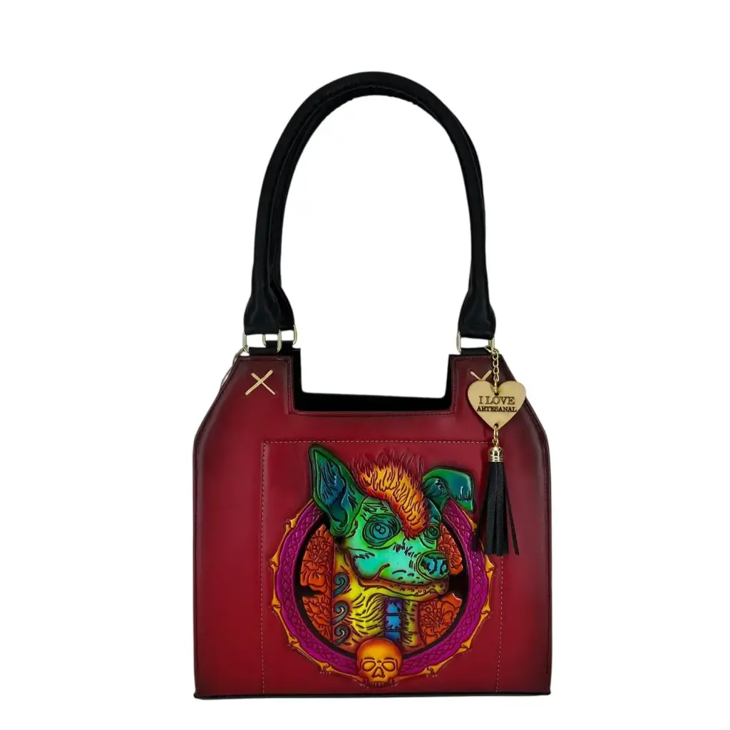 [B4JAVXRON] BOLSO VAQUETA 