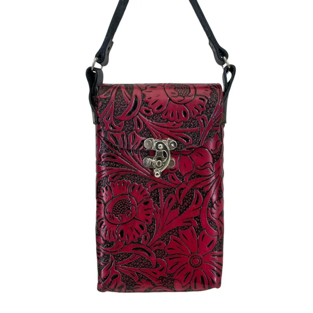 PORTACEL PIEL VAQUETA