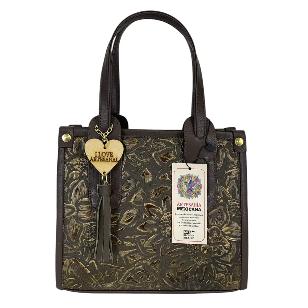 EMMA PIEL GRASO FLORES MARINO