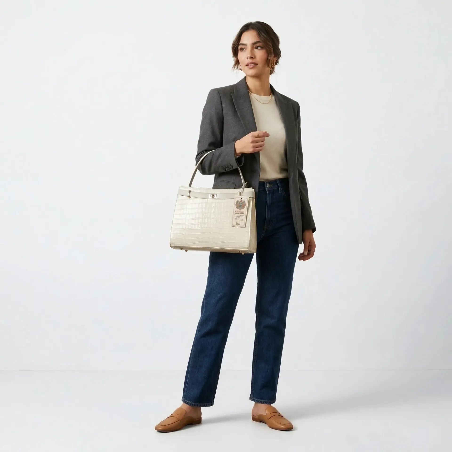 [B2EMYCHUE] EMY PIEL (CHAROL HUESO)