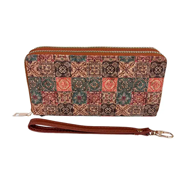 IMP CARTERA DOBLE CIERRE CORCHO